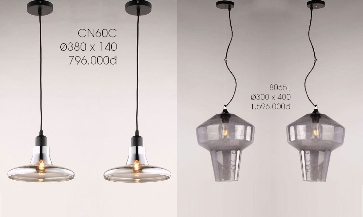 Đèn Thả Trang Trí Kiểu Dáng Hot Nhất Năm 2023